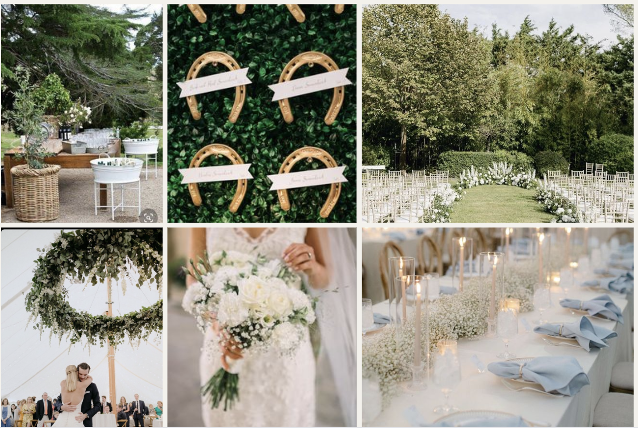 Wedding vision board ideas | Honestweddingadvice.com